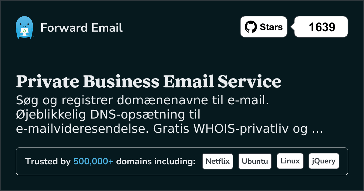 Registrer domæne til e-mail - find dit perfekte domænenavn