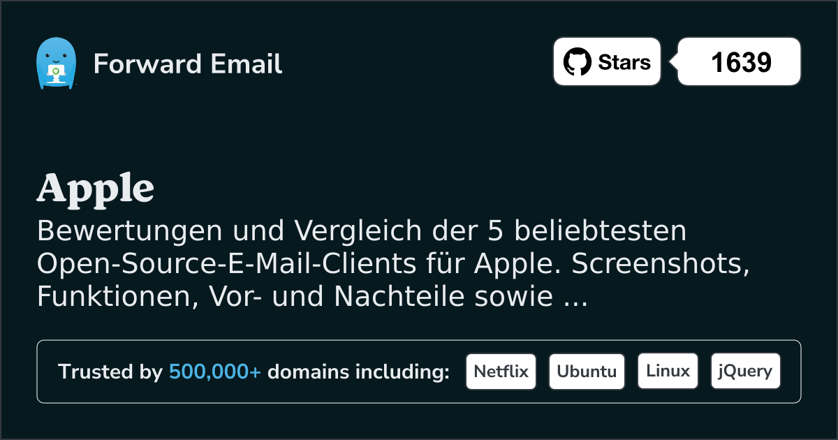5 Beliebteste Open-Source-E-Mail-Clients für Apple 2026