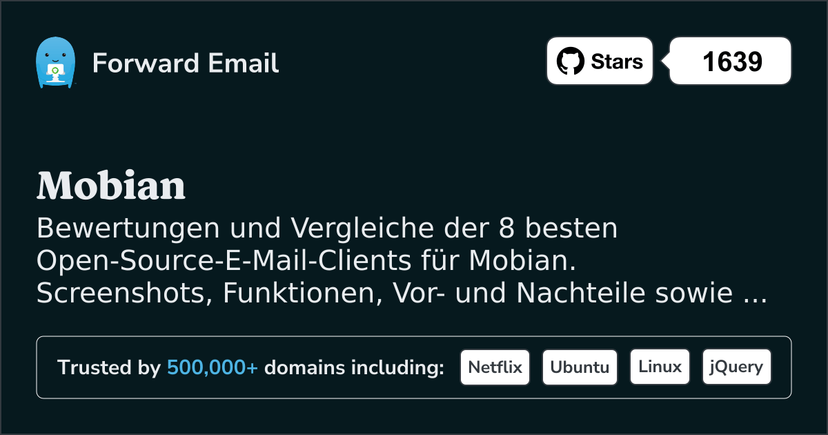 8 großartige Open-Source-E-Mail-Clients für Mobian 2026