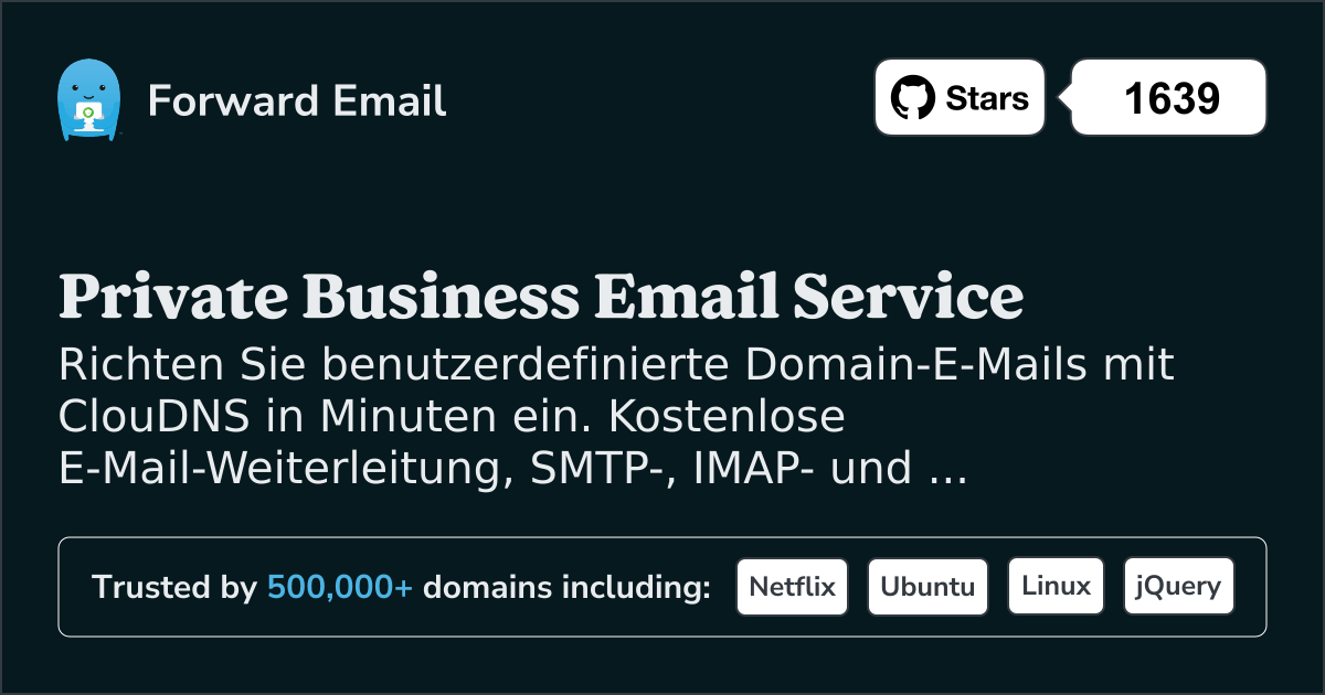 So richten Sie E-Mail mit ClouDNS ein