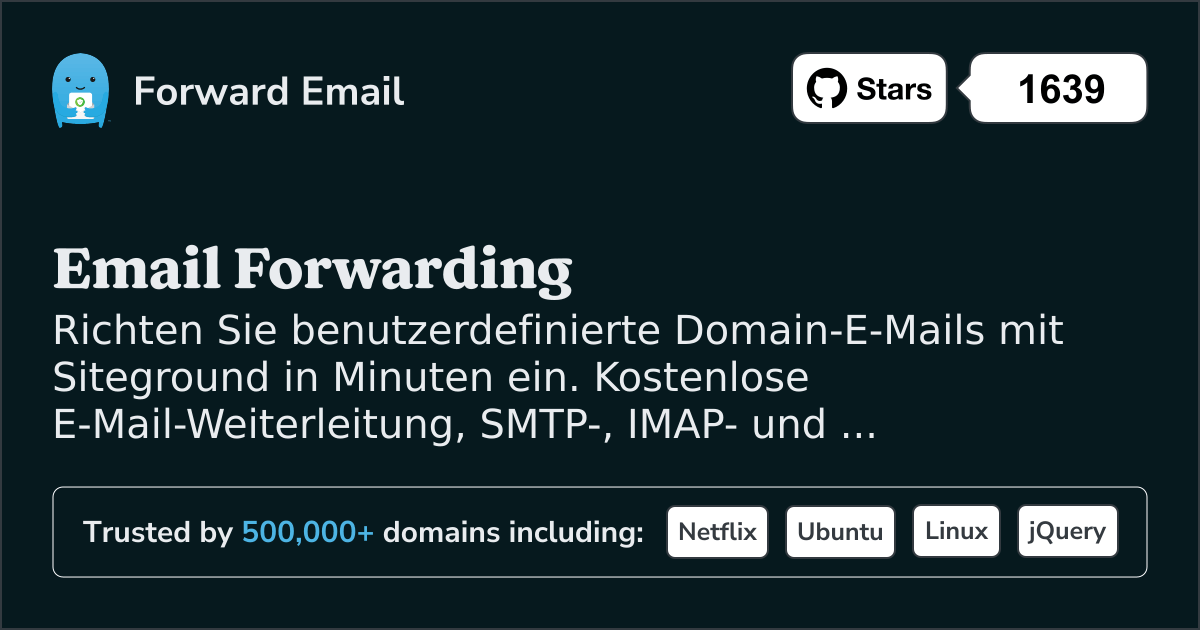 So richten Sie E-Mail mit Siteground ein