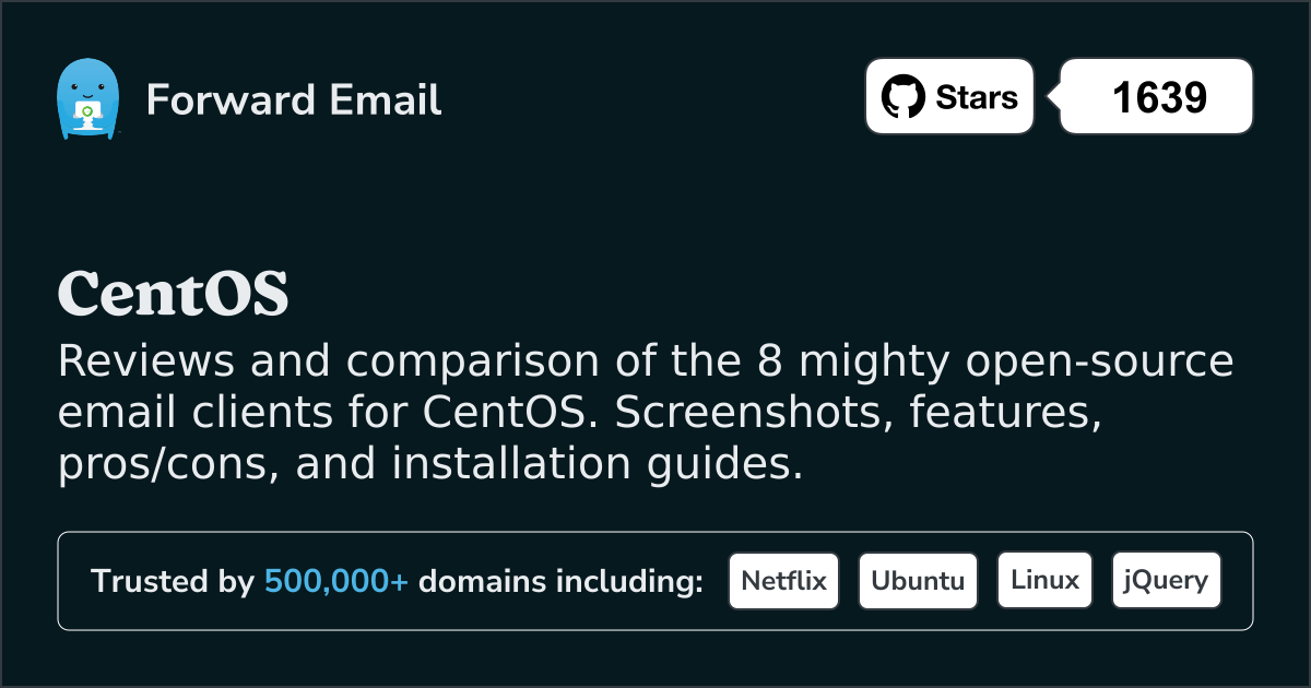 8 Mighty Open Source Email Clients for CentOS 2026