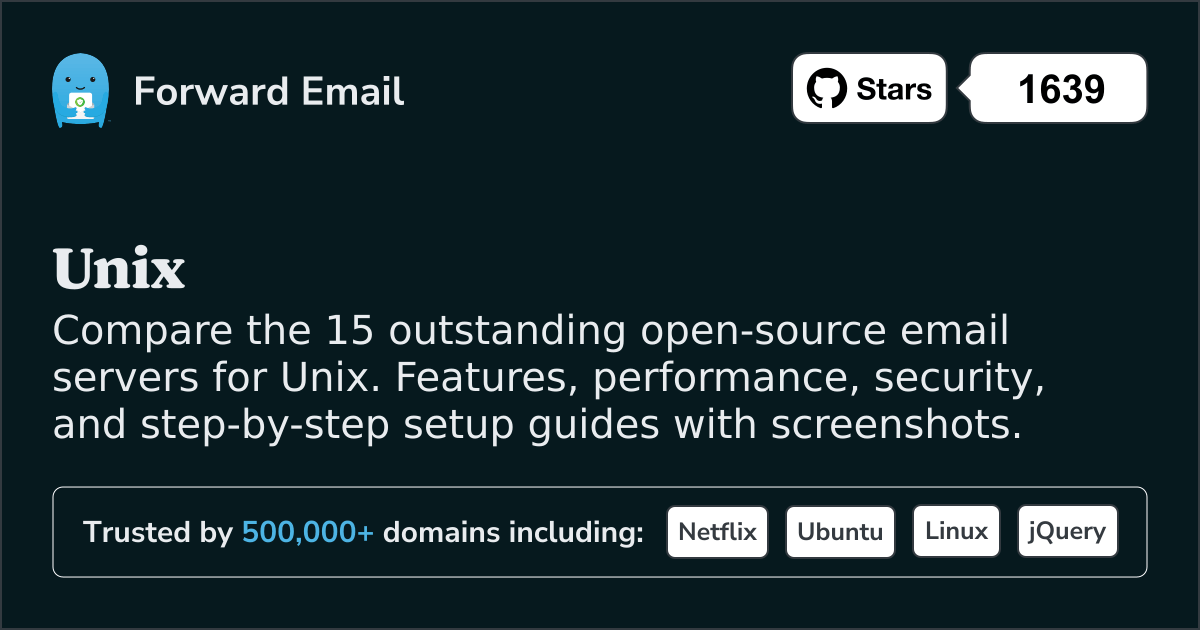 15 Outstanding Open Source Email Servers for Unix 2026