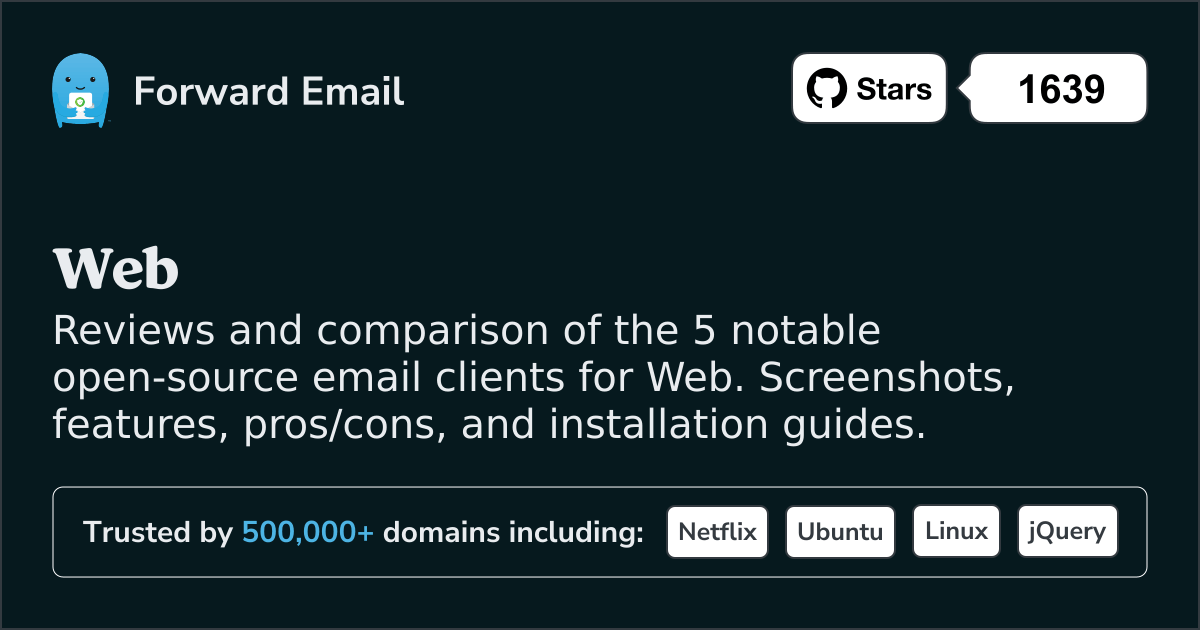 5 Notable Open Source Email Clients for Web 2026