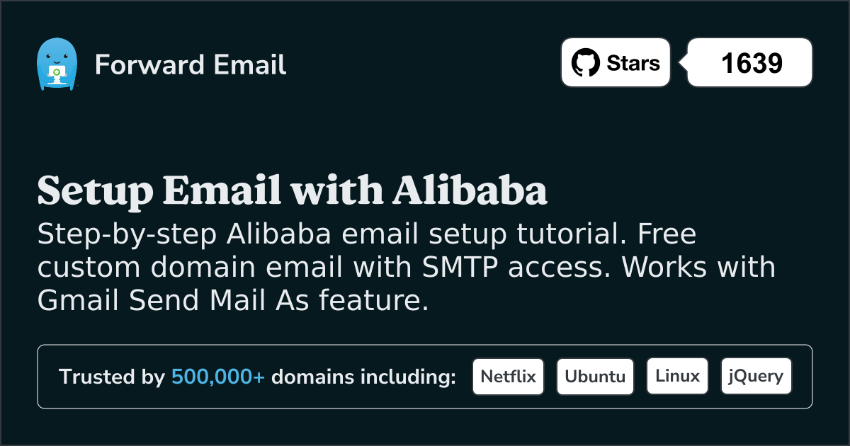 How to Setup Email with Alibaba