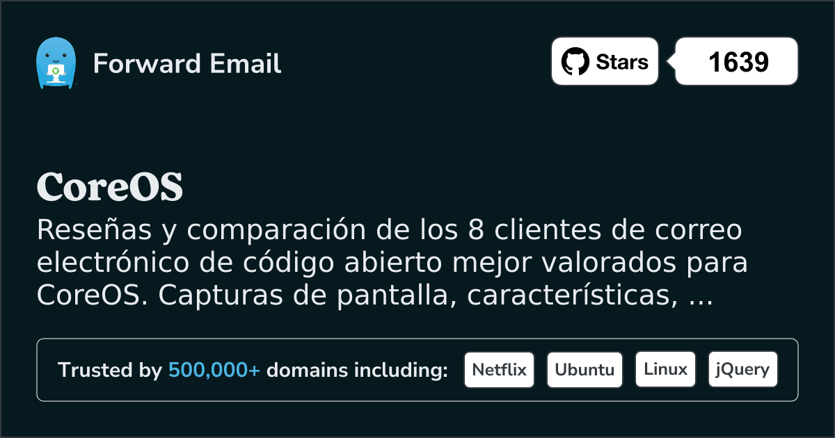 8 Clientes de Correo Electrónico de Código Abierto Mejor Calificados para CoreOS 2026