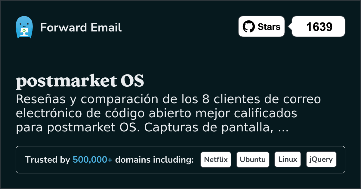 8 Clientes de Correo Electrónico de Código Abierto Mejor Calificados para postmarket OS 2026