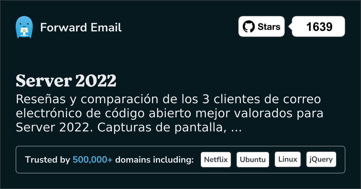 3 Clientes de Correo Electrónico de Código Abierto Mejor Valorados para Server 2022 2026