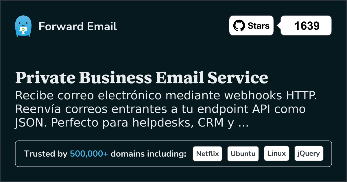 Webhooks de correo electrónico gratuitos - Llamadas HTTP para correo entrante 2026