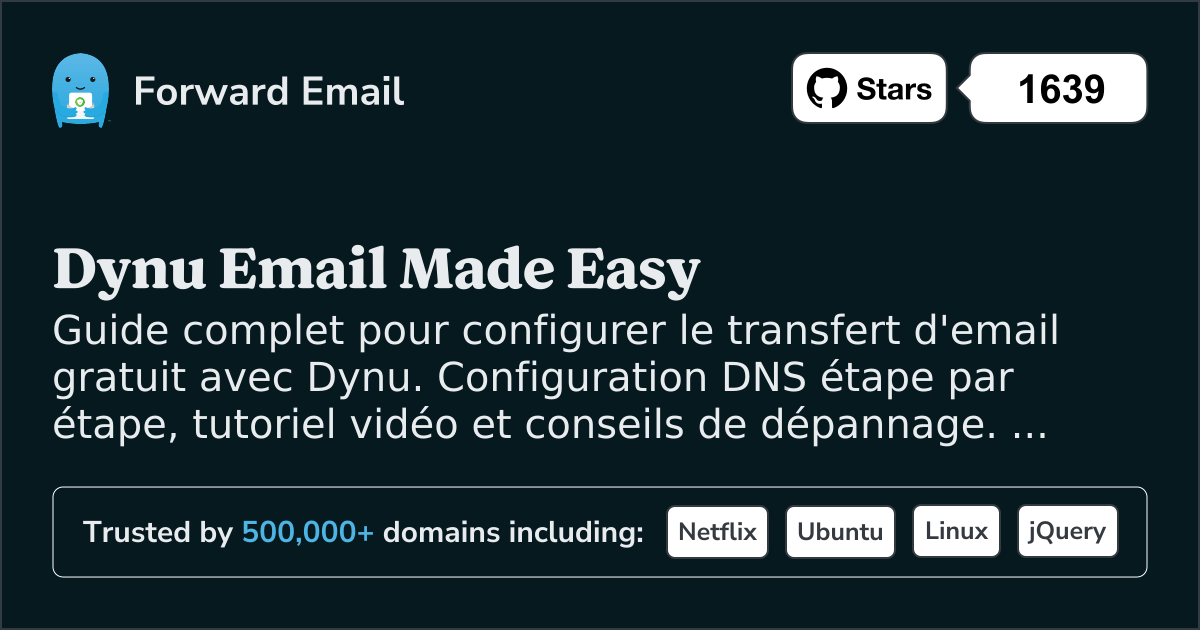 Comment configurer la messagerie électronique avec Dynu
