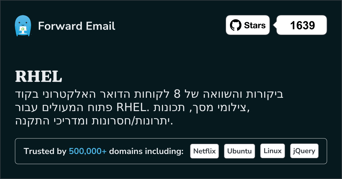 8 לקוחות דואר אלקטרוני בקוד פתוח מצוינים עבור RHEL 2026