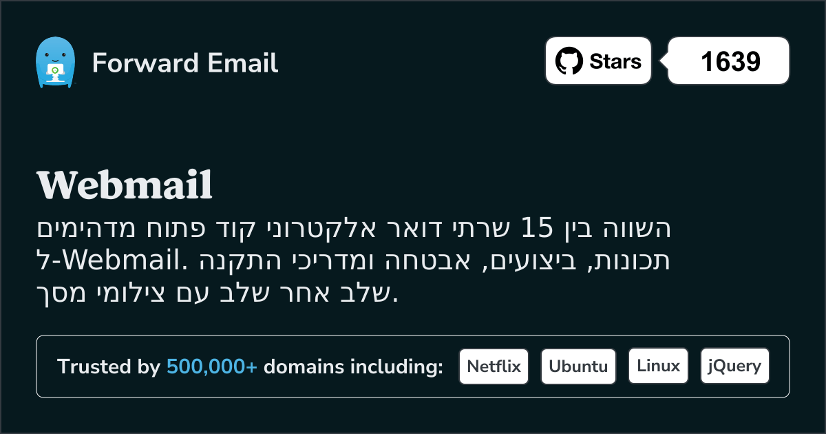 15 שרתי דואר אלקטרוני קוד פתוח מדהימים עבור Webmail 2026