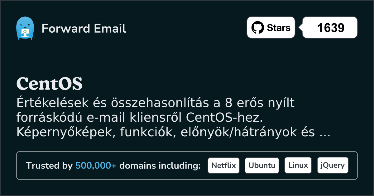 8 erős nyílt forráskódú e-mail kliens CentOS 2026-hoz
