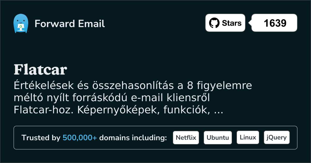 8 figyelemre méltó nyílt forráskódú e-mail kliens Flatcar 2026-hoz