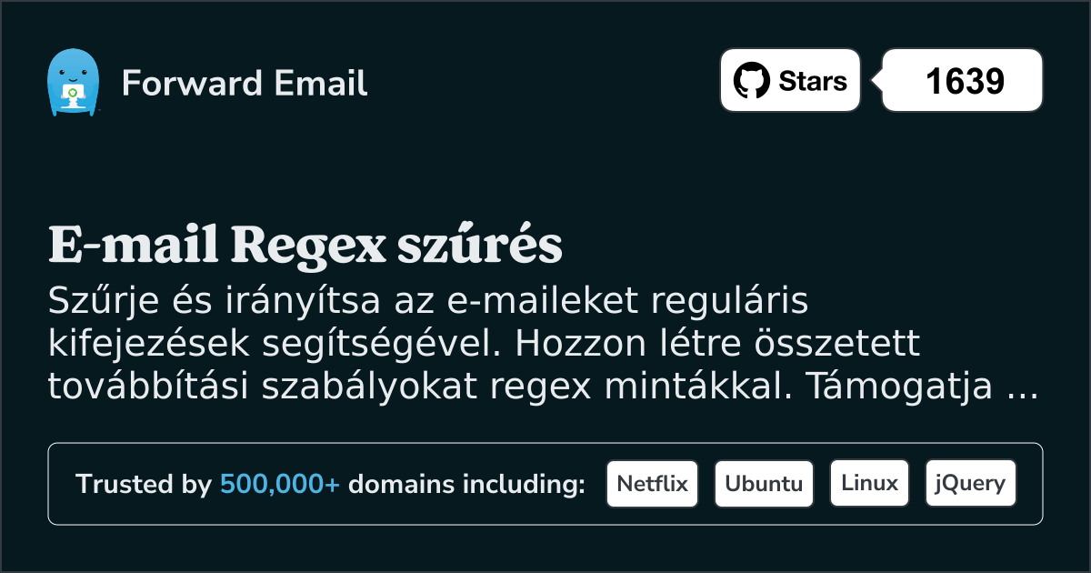 E-mail Regex szűrés - Fejlett mintázatillesztés egyedi domainekhez