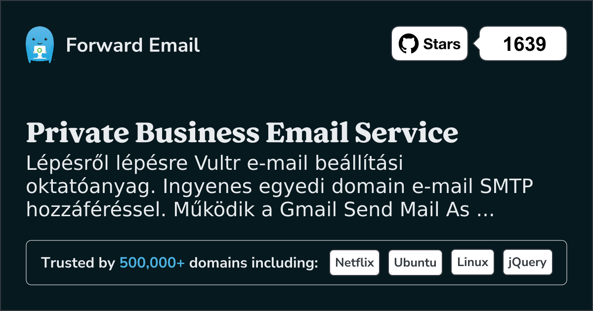 Hogyan állítsd be az e-mailt Vultr segítségével