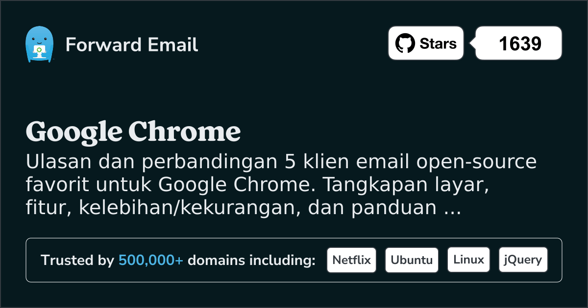 5 Klien Email Open Source Favorit untuk Google Chrome 2026
