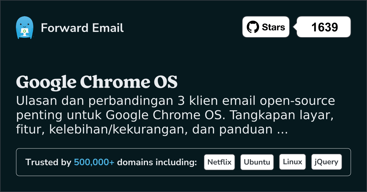 3 Klien Email Open Source Penting untuk Google Chrome OS 2026