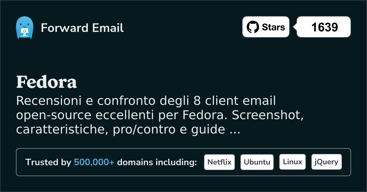 8 Eccellenti Client Email Open Source per Fedora 2026