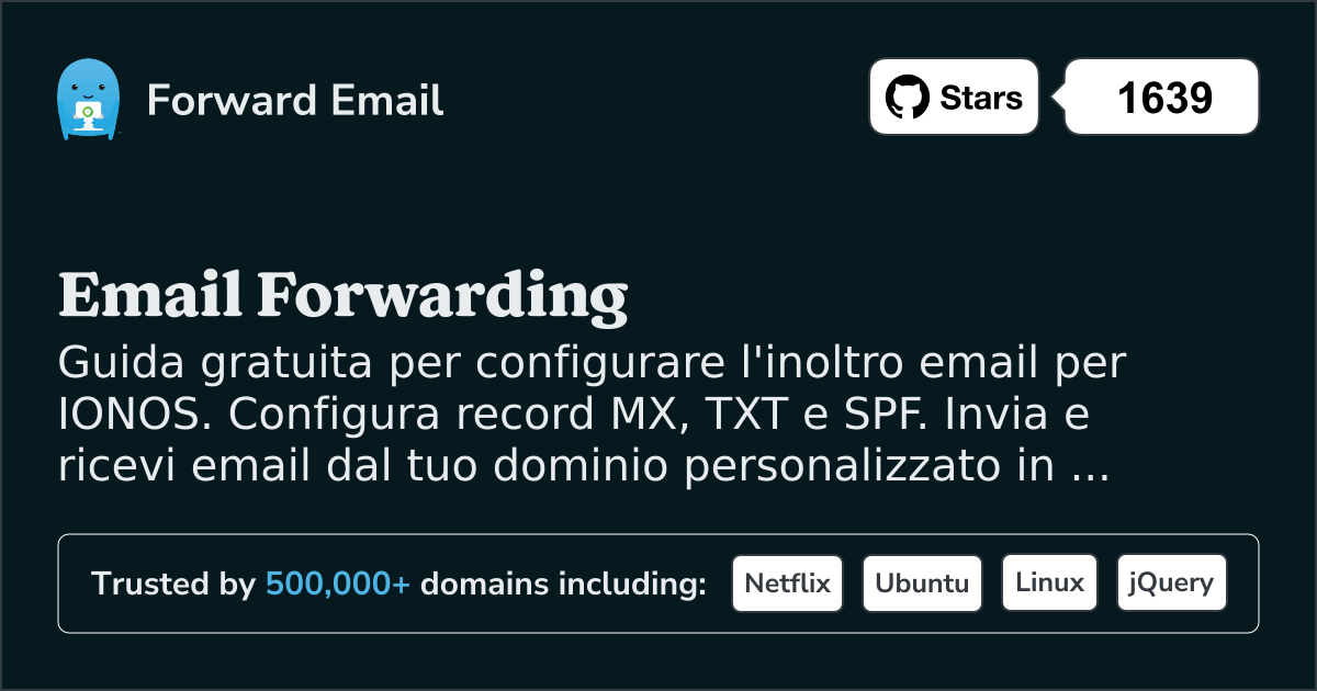 Come configurare l'email con IONOS