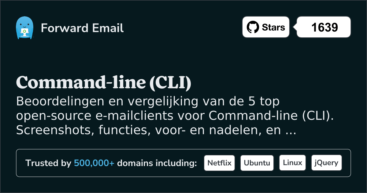 5 Top Open Source E-mailclients voor Command-line (CLI) 2026