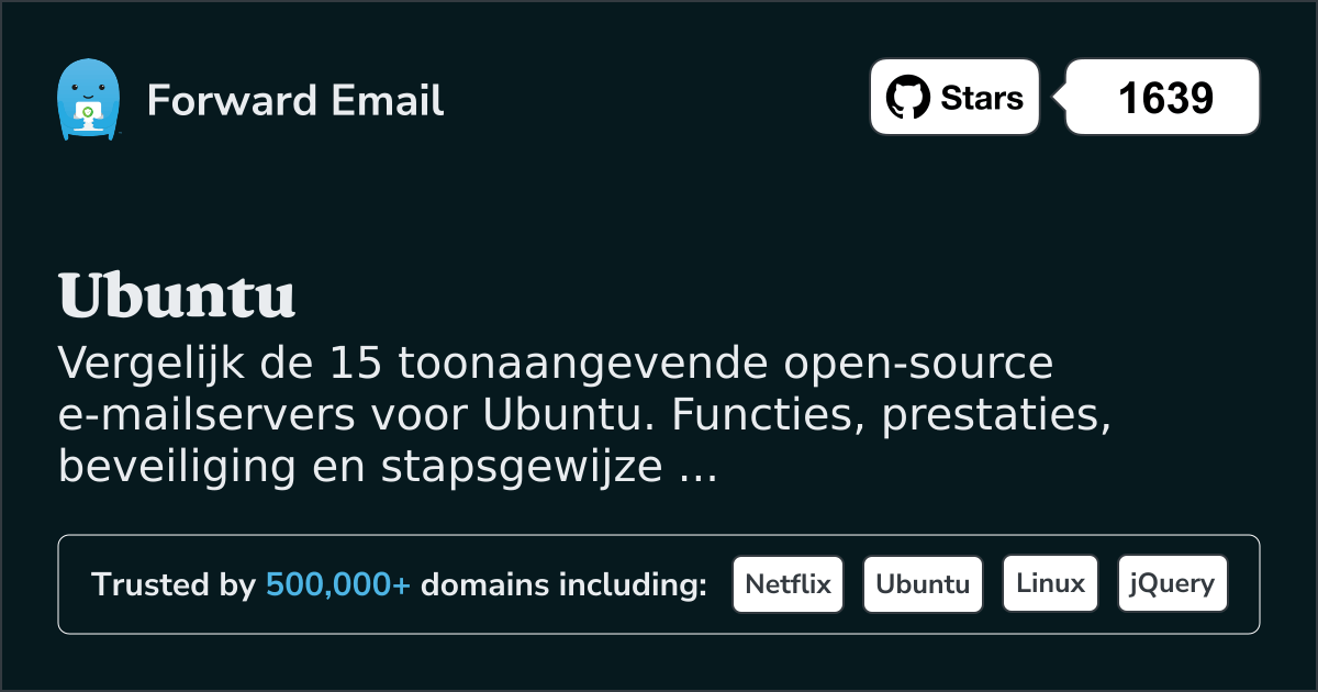 15 Toonaangevende Open Source E-mailservers voor Ubuntu 2026