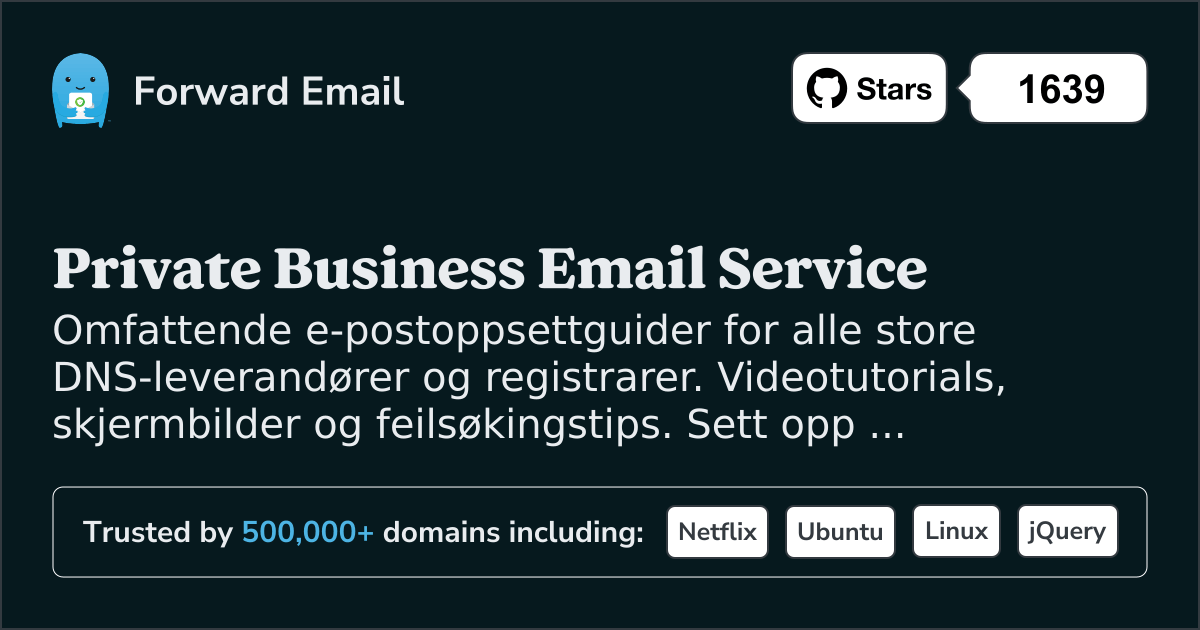 E-postoppsettguider og veiledninger - trinnvise instruksjoner 2026