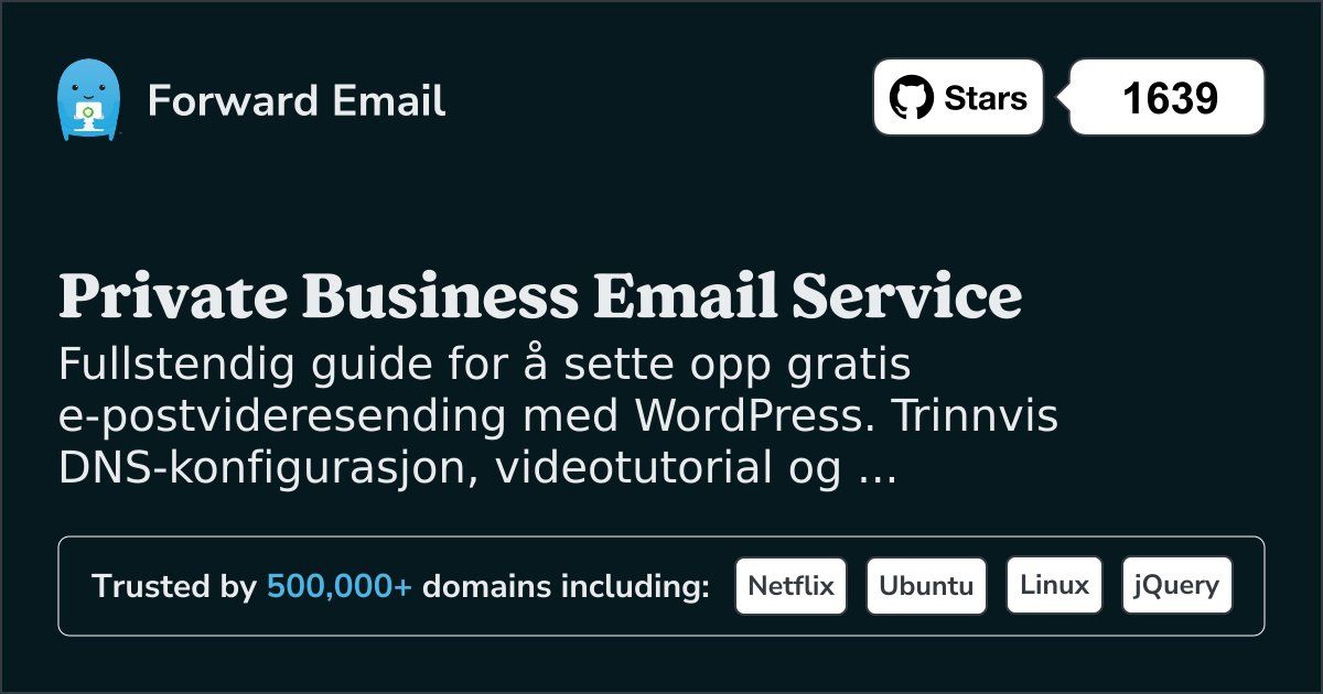 Slik konfigurerer du e-post med WordPress