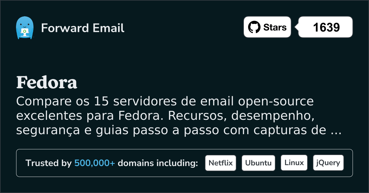 15 Excelentes Servidores de Email Open Source para Fedora 2026