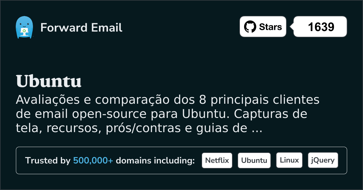 8 Principais Clientes de Email Open Source para Ubuntu 2026