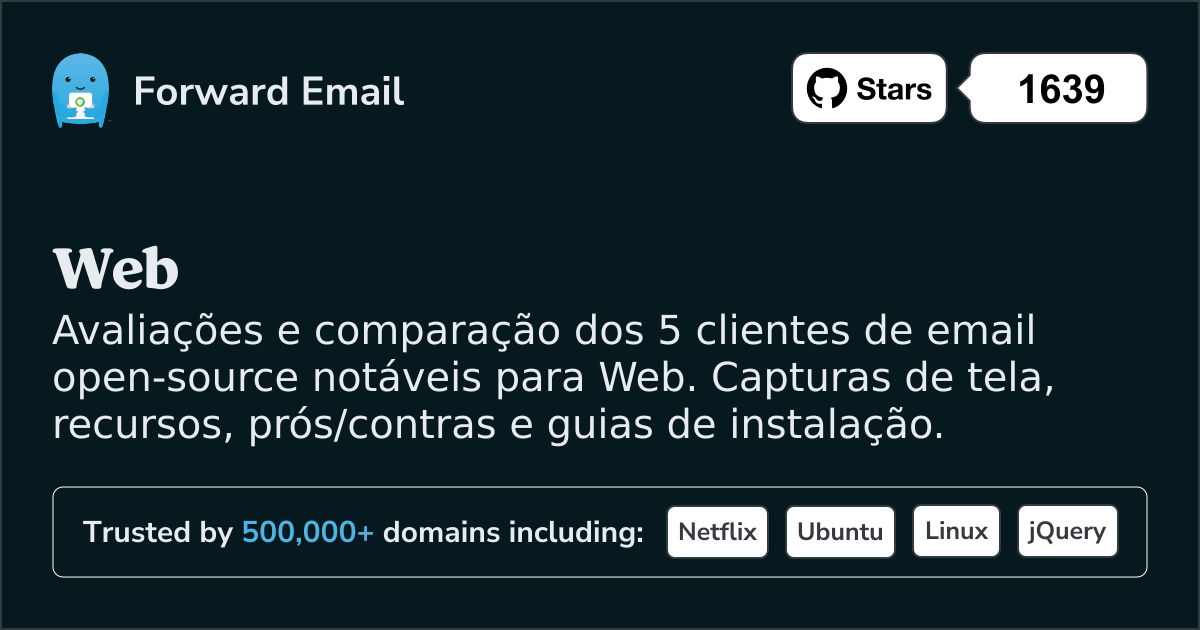 5 Clientes de Email Open Source Notáveis para Web 2026