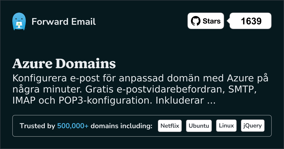 Hur man konfigurerar e-post med Azure