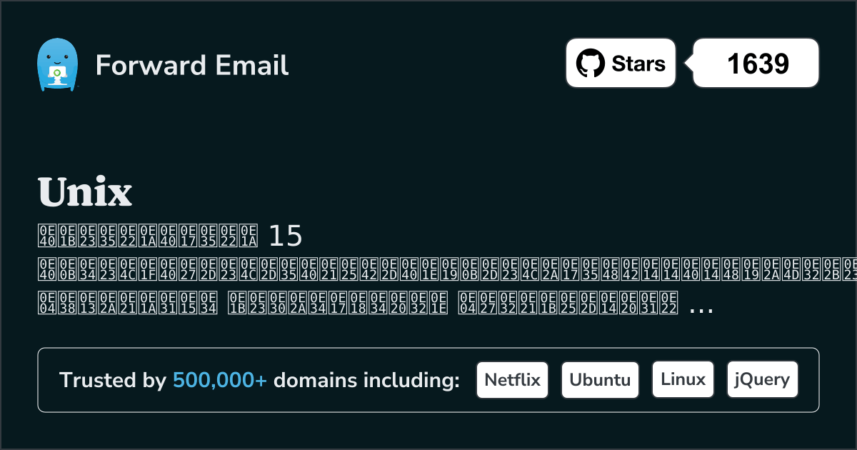15 เซิร์ฟเวอร์อีเมลโอเพนซอร์สที่โดดเด่นสำหรับ Unix 2026