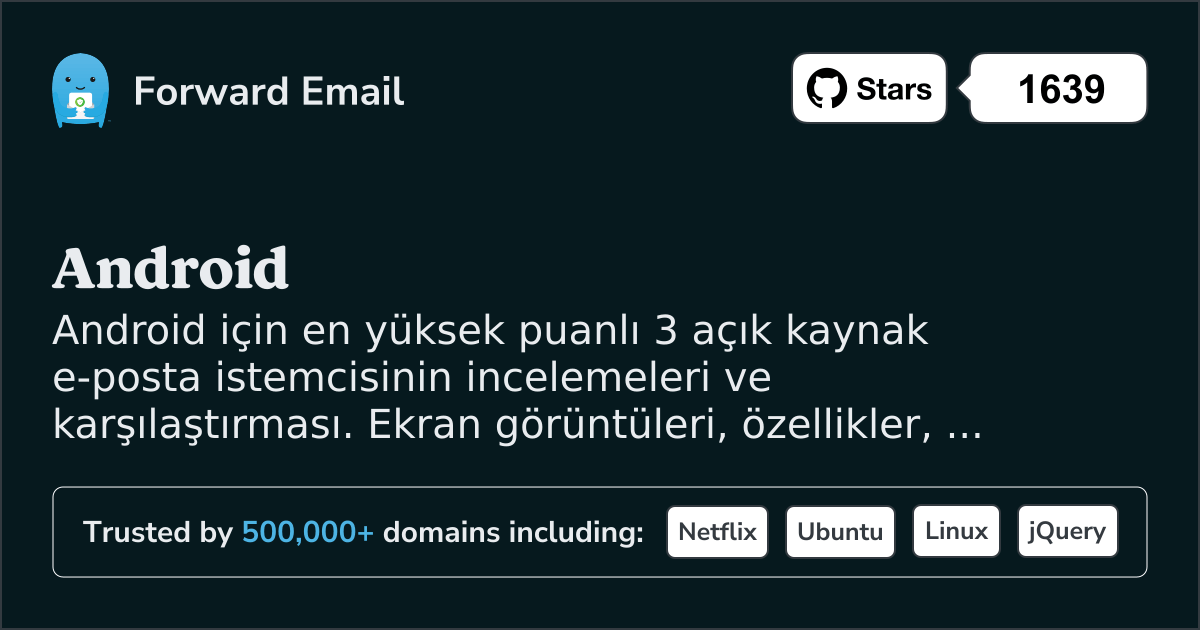 3 En Çok Oy Alan Açık Kaynak E-posta İstemcisi Android için 2026