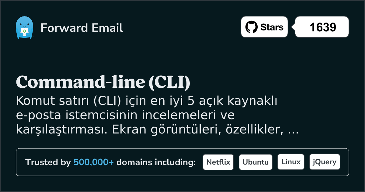 Komut Satırı (CLI) için 2026'nın 5 En İyi Açık Kaynak E-posta İstemcisi