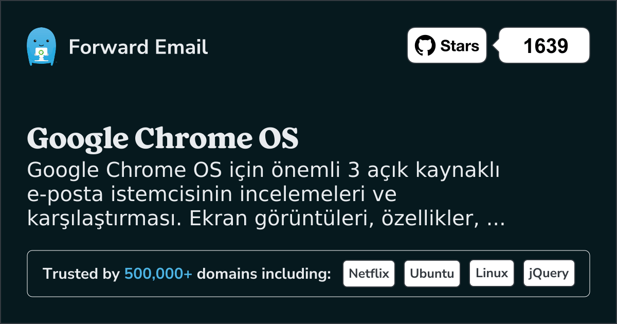 2026 için Google Chrome OS 3 Önemli Açık Kaynak E-posta İstemcisi