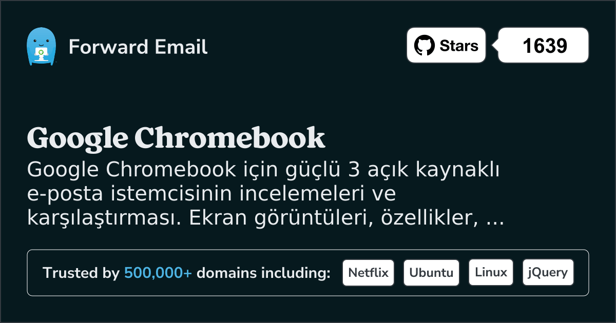 2026 için Google Chromebook 3 Güçlü Açık Kaynak E-posta İstemcisi
