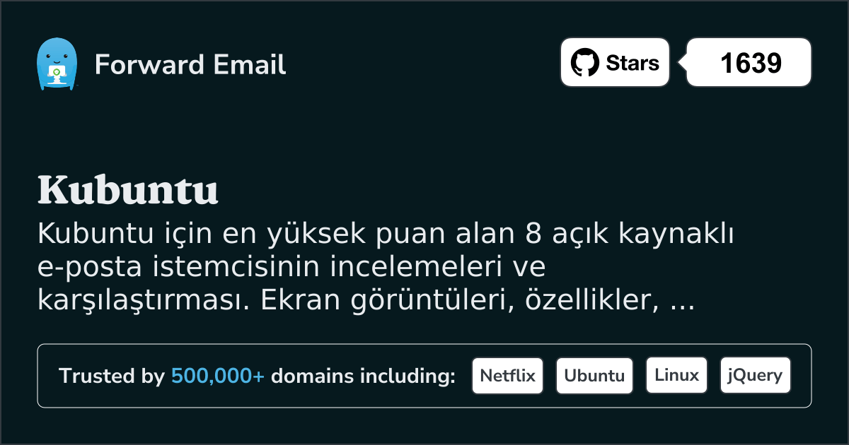 2026 için Kubuntu 8 En Yüksek Puanlı Açık Kaynak E-posta İstemcisi