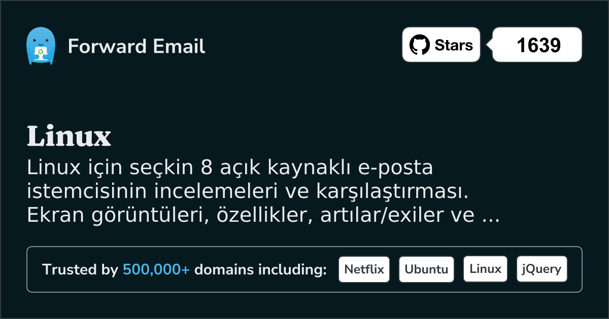 2026 için Linux 8 Olağanüstü Açık Kaynak E-posta İstemcisi