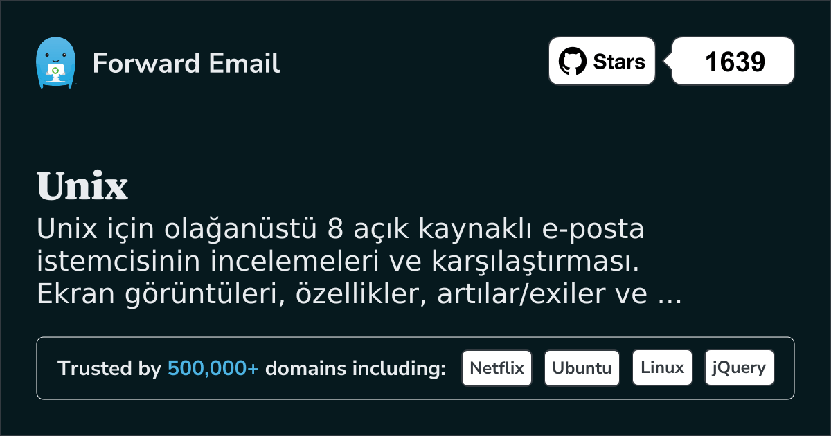 8 Olağanüstü Açık Kaynak E-posta İstemcisi Unix 2026 için